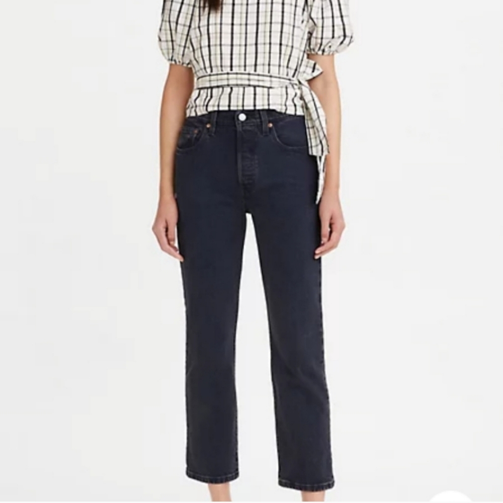 Levi's 501 High Rise Cropped Jeans‎ Size 32